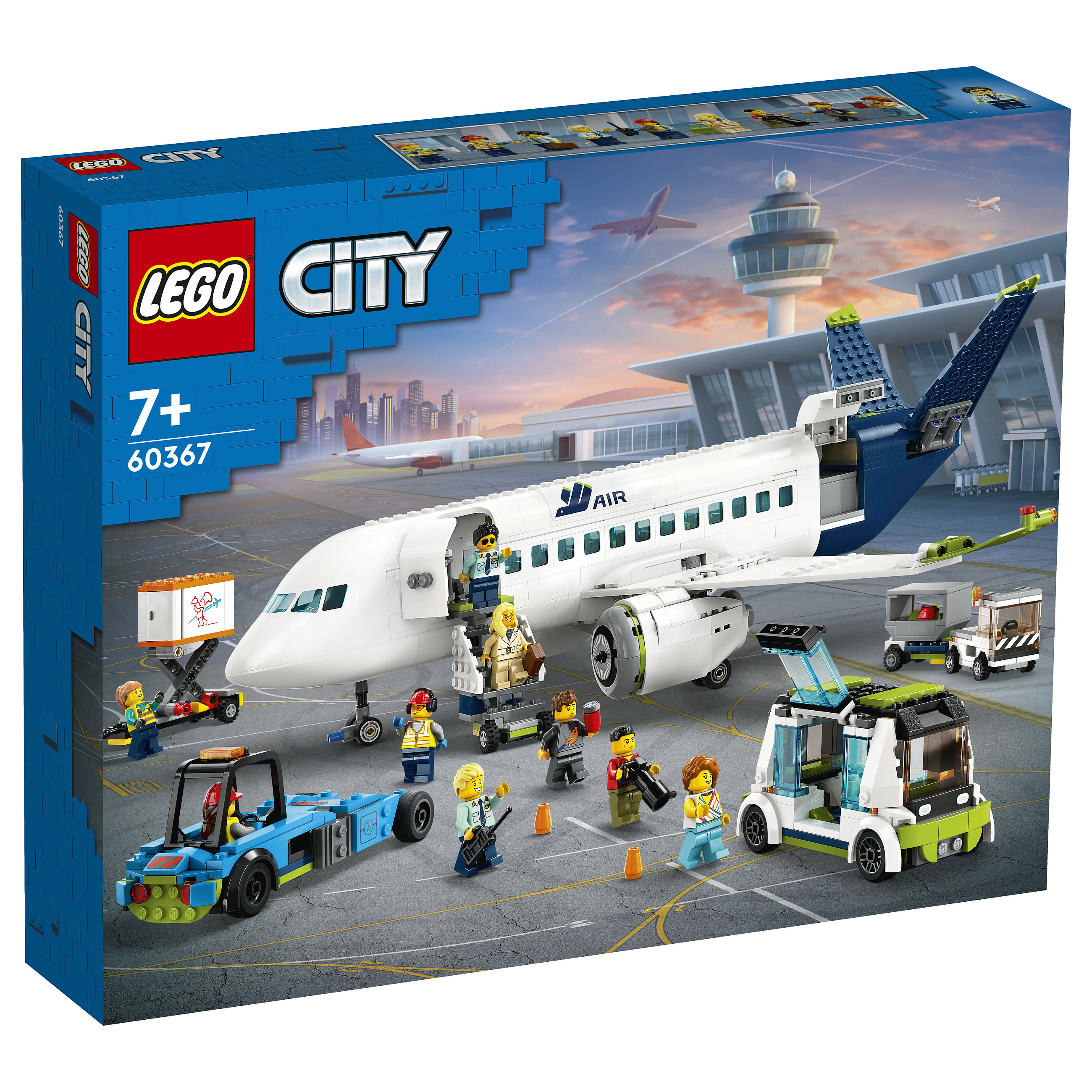 LEGO City Passenger Airplane 60367 - 5