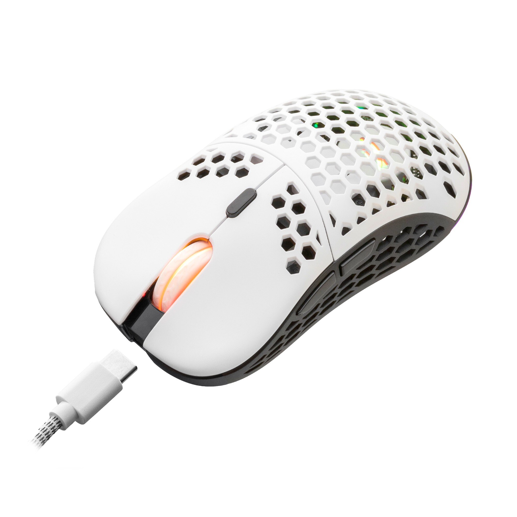 Maus Gaming MS M500 - Bardhë - 3