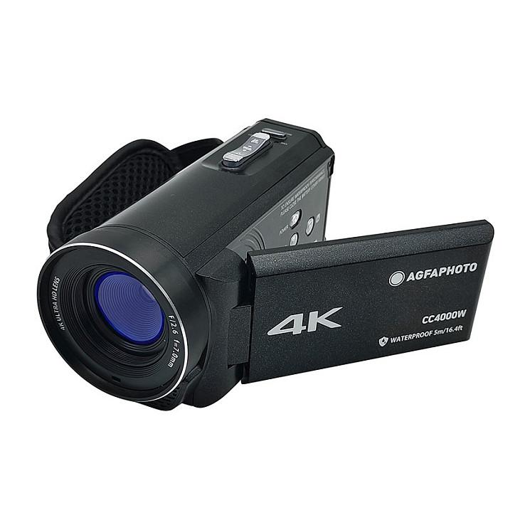 Video Kamera AgfaPhoto Realimove CC4000W, 24MP, 4K, 18x Digital Zoom, 3", Waterproof 5m – Zezë - 2