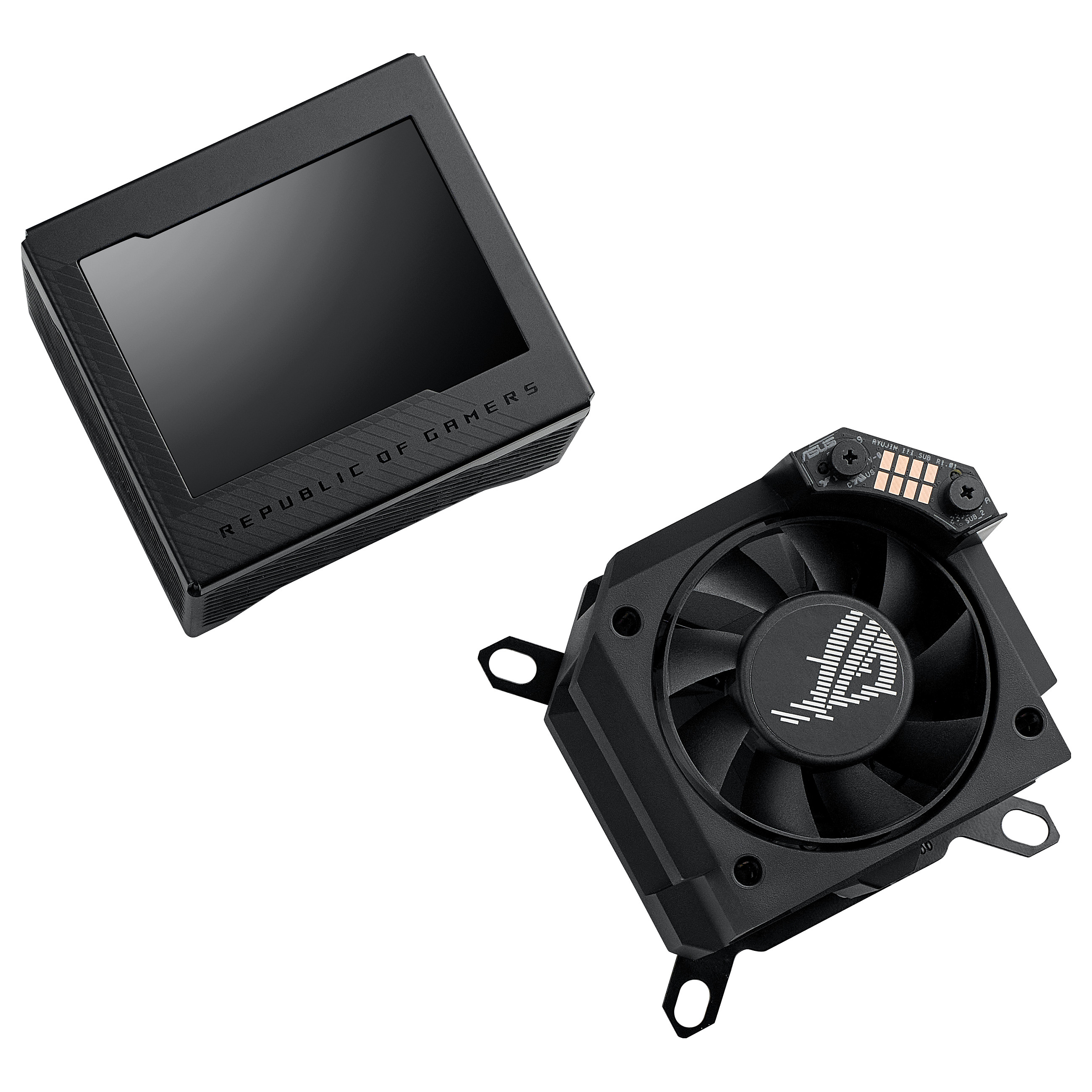 K ASUS ROG Ryujin III WB LCD CPU-Wasserblock schwarz - 6