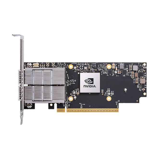 Karta të Rrjetit NVIDIA ConnectX-7 MCX713104AS-ADAT / PCIe 4.0 x16 / 4x SFP56 / 25GbE + 50GbE / HHHL / OCP 3.0