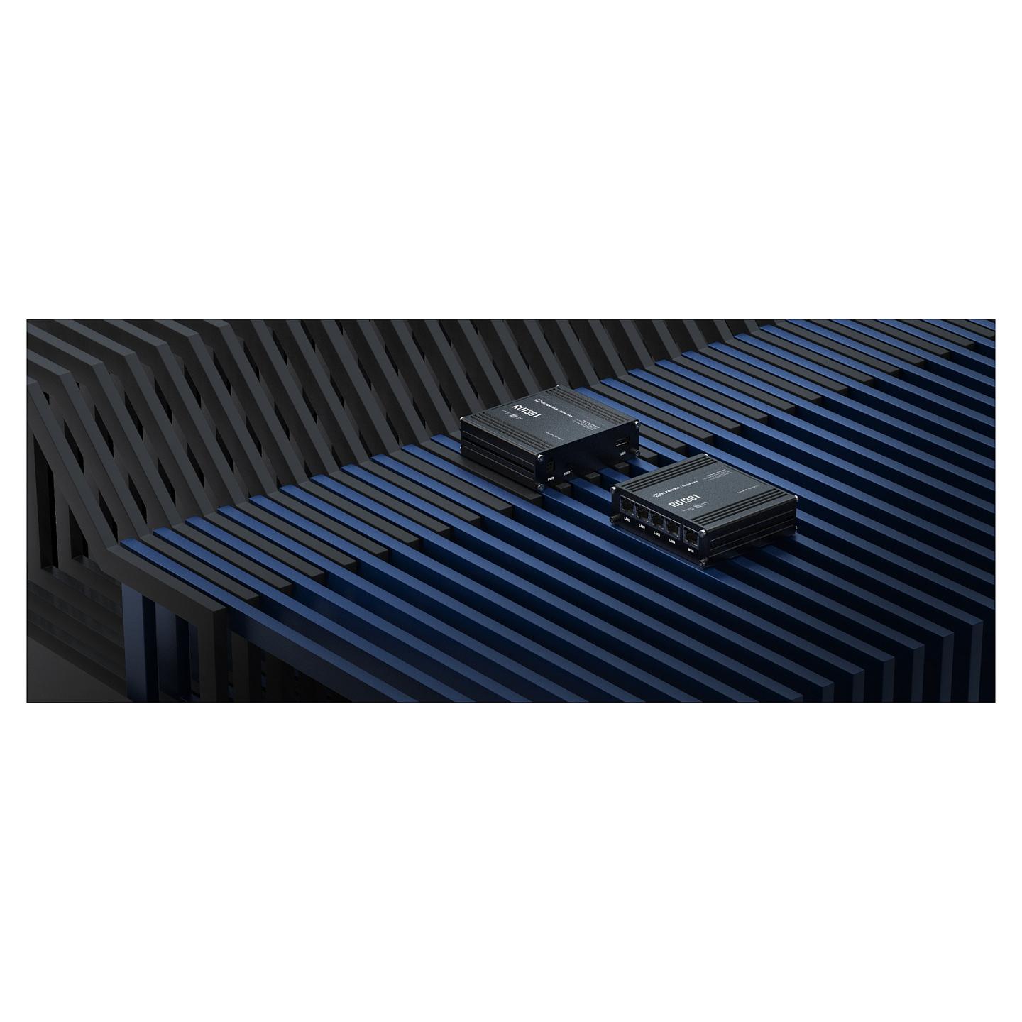 Teltonika, RUT301, Ruter Industrial Ethernet, 1× WAN + 4× LAN 10/100 Mbps, USB 2.0, 2× Digital I/O – Zezë - 8