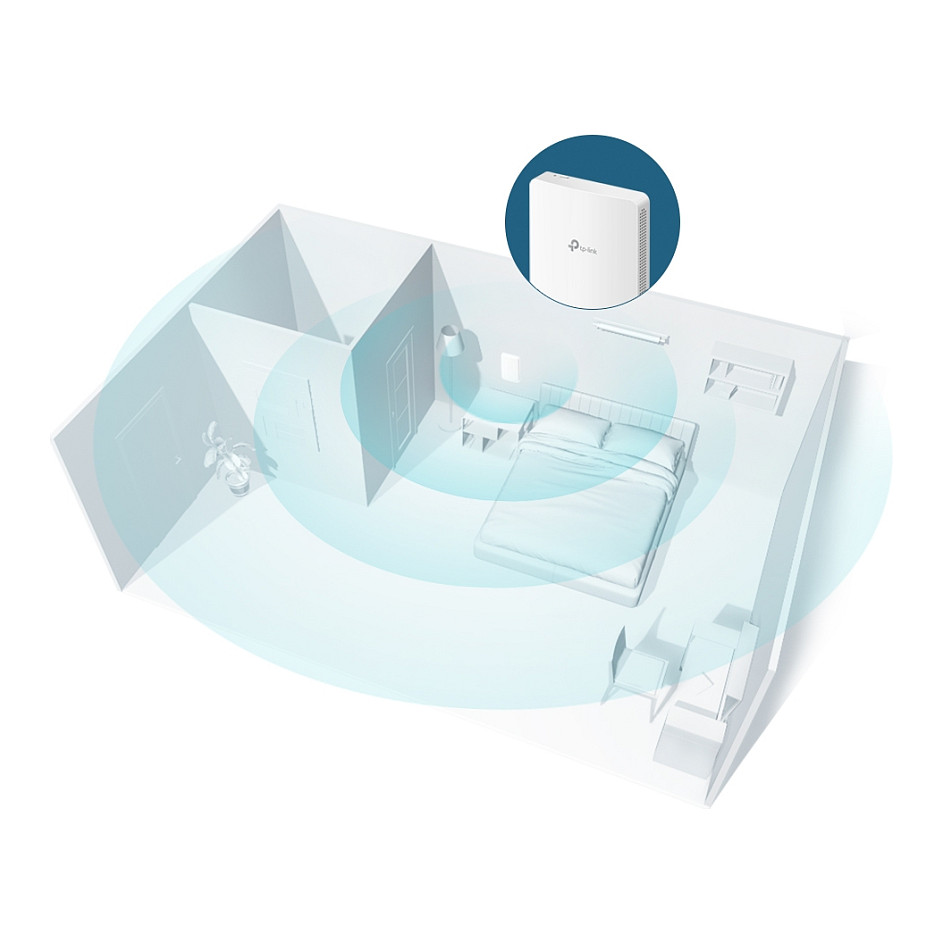 Access Point TP-LINK Omada EAP235-Wall AC1200 – Bardhë - 4