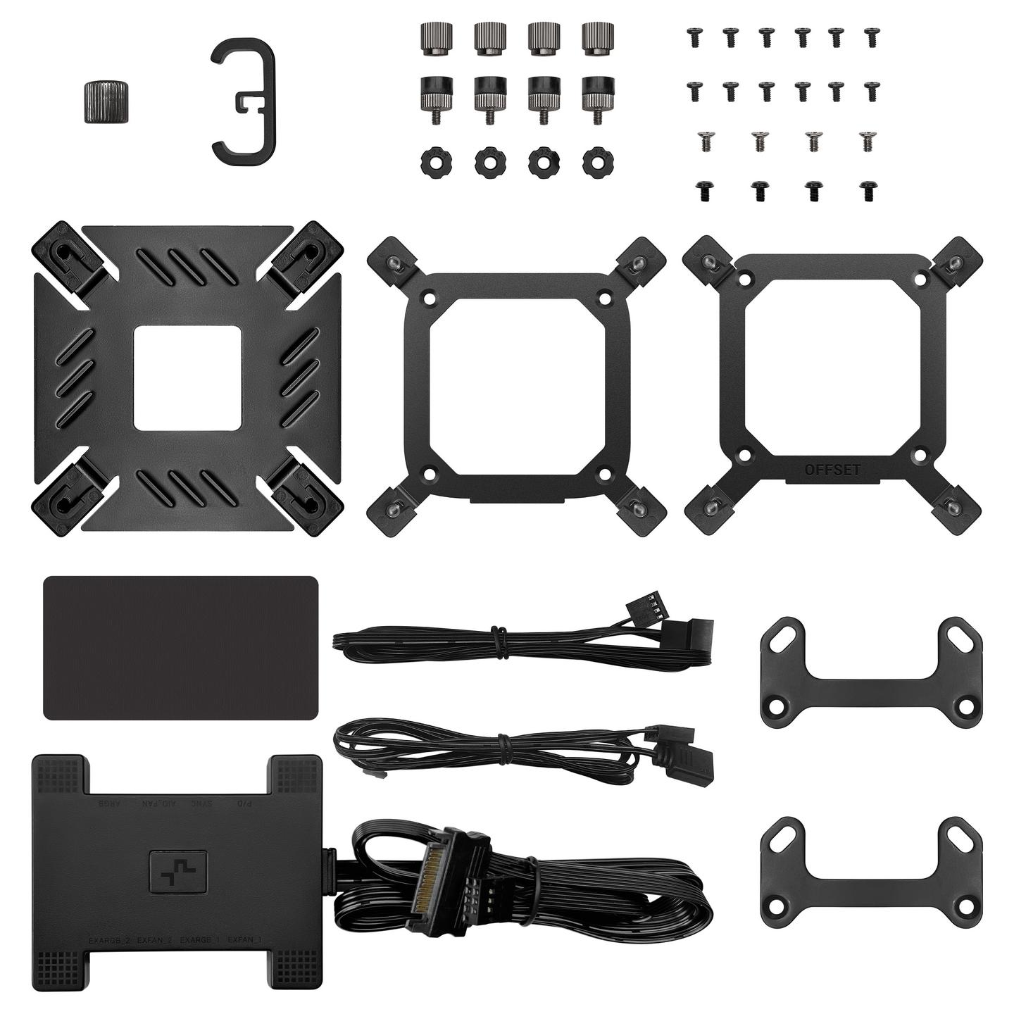 Ftohës për Procesor DeepCool Spartacus 360 / 360mm / AIO – Zezë - 7