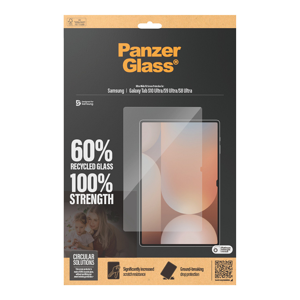 Aksesorë për tablet PanzerGlass Screen Protector për Samsung Galaxy Tab S10/8/9 Ultra – Transparente - 3