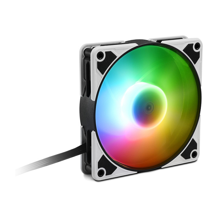 Ftohës për Kasë 140mm Sharkoon SilentStorm 140 PWM RGB Fan - Zezë - 2