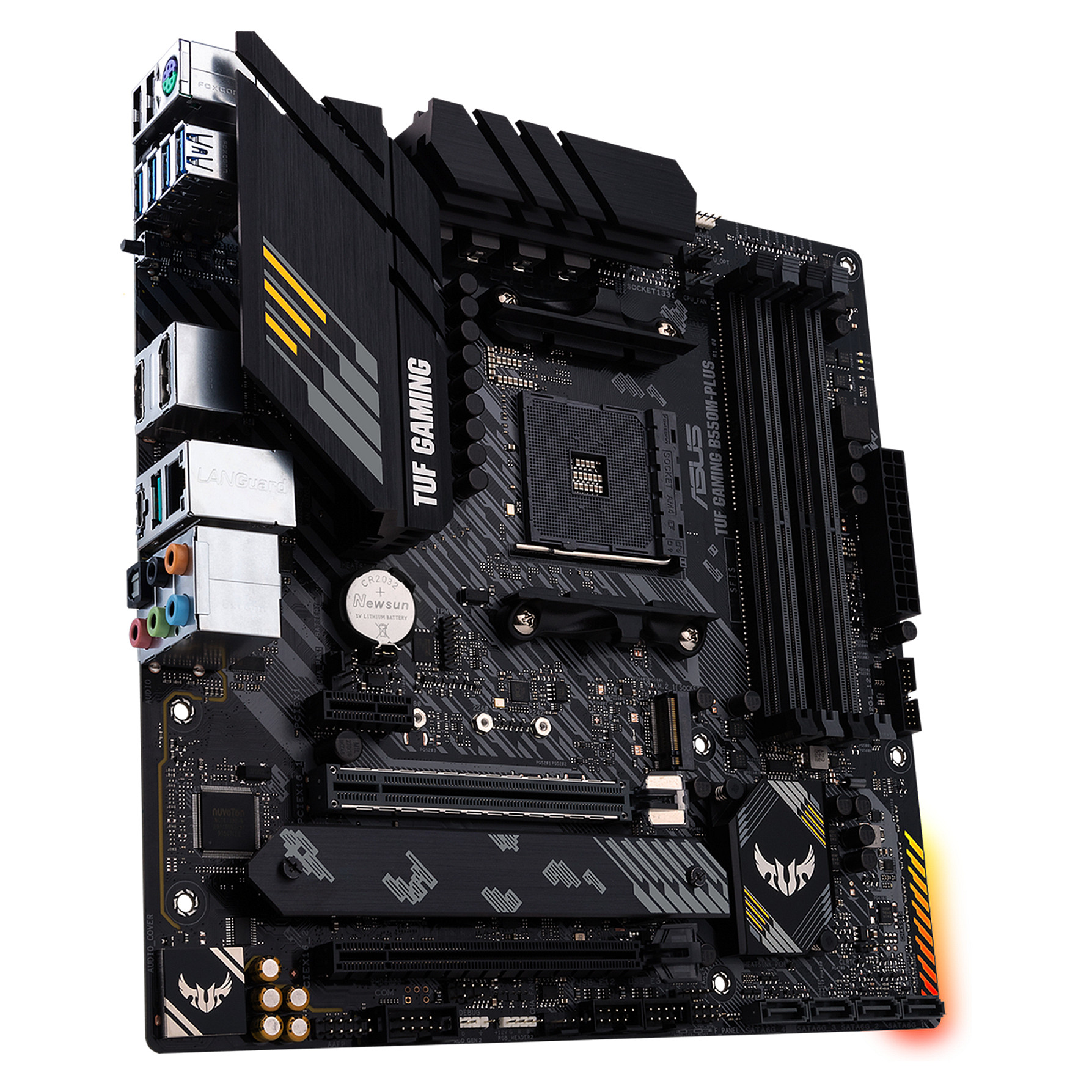 Pllakë Amë AM4 ASUS TUF GAMING B550M PLUS mATX - 2