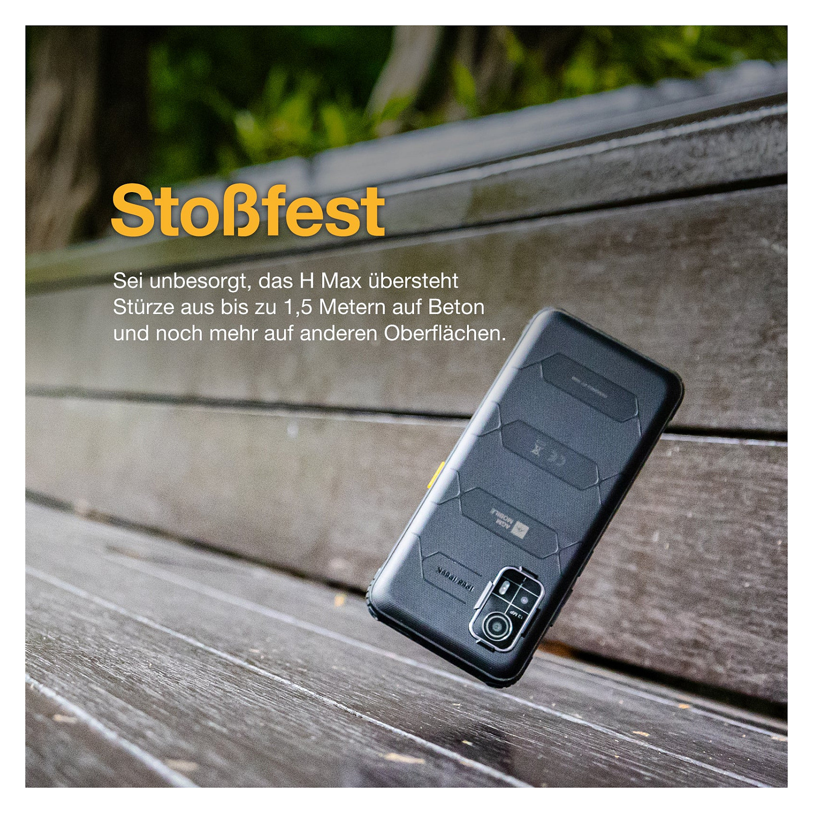 AGM Mobile H MAX Outdoor Rugged Smartphone 4GB / 128GB 4G black - 9