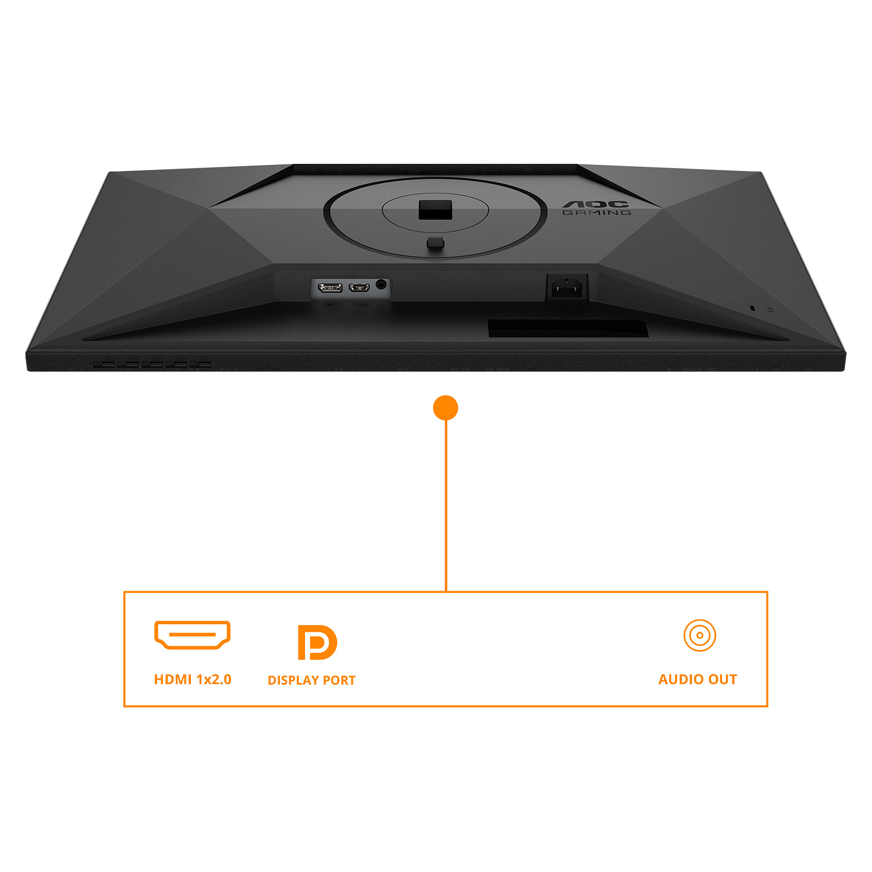 Monitor Gaming AOC G4 Q27G4XF / 27" / Quad HD Fast IPS LED / 180 Hz / 1 ms / HDMI + DisplayPort + Pivot / Zezë - 3