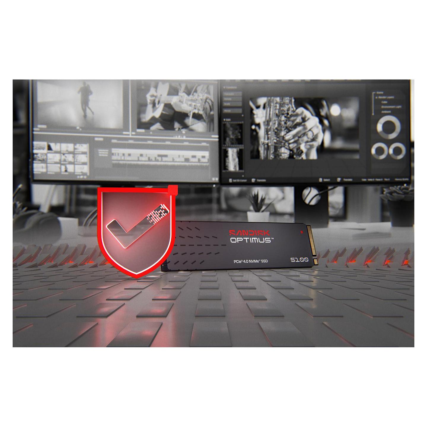 SSD e Brendshme SanDisk Optimus 5100 / 1TB / M.2 PCIe - 8