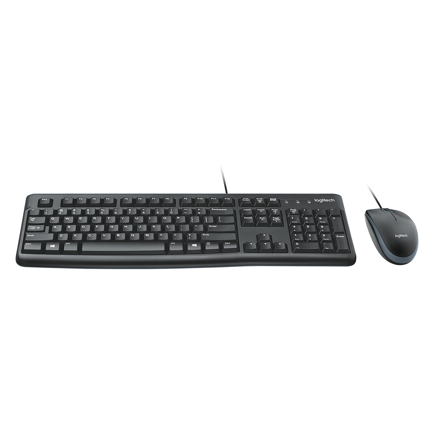 Set Tastierë dhe Maus Logitech MK120 Corded Desktop QWERTZ DE - 2