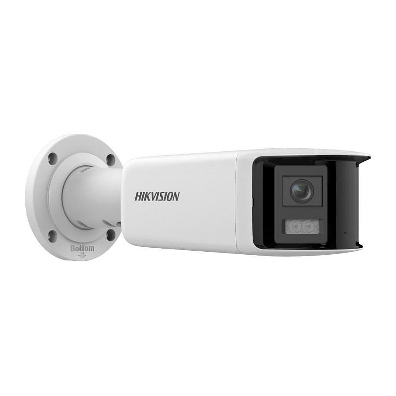 Kamerë Sigurie IP CCTV Hikvision Pro Series with ColorVu DS-2CD2T87G3P-LIS2UY/SL, 8MP, 2 x 2.8mm, 180°, ColorVu, AcuSense, Smart Hybrid Light, WDR 130 dB, PoE - Bardhë - 2