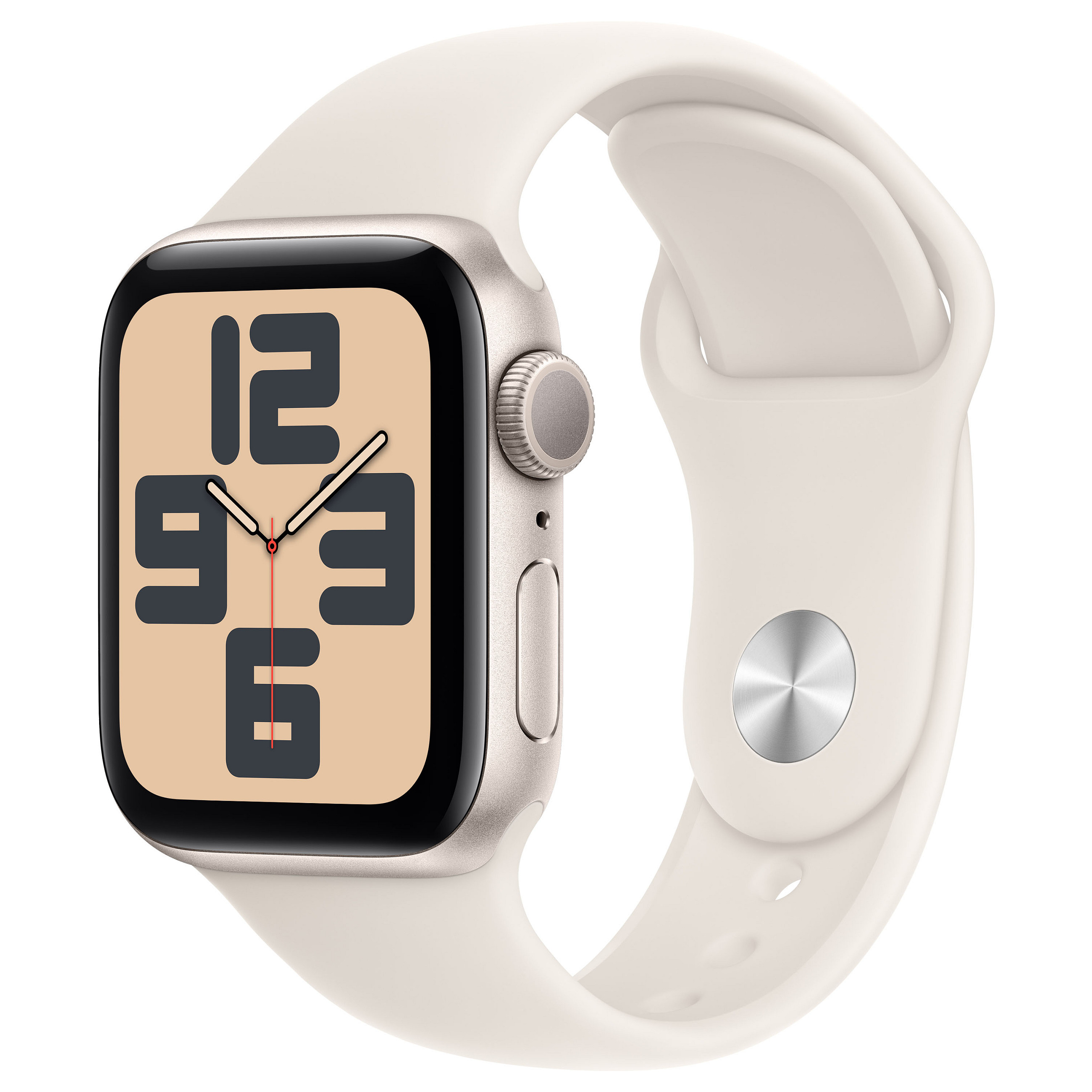 Apple Watch SE (2nd generation) / GPS / 44mm / Midnight Aluminum Case with Midnight Sport Band – M/L - 1