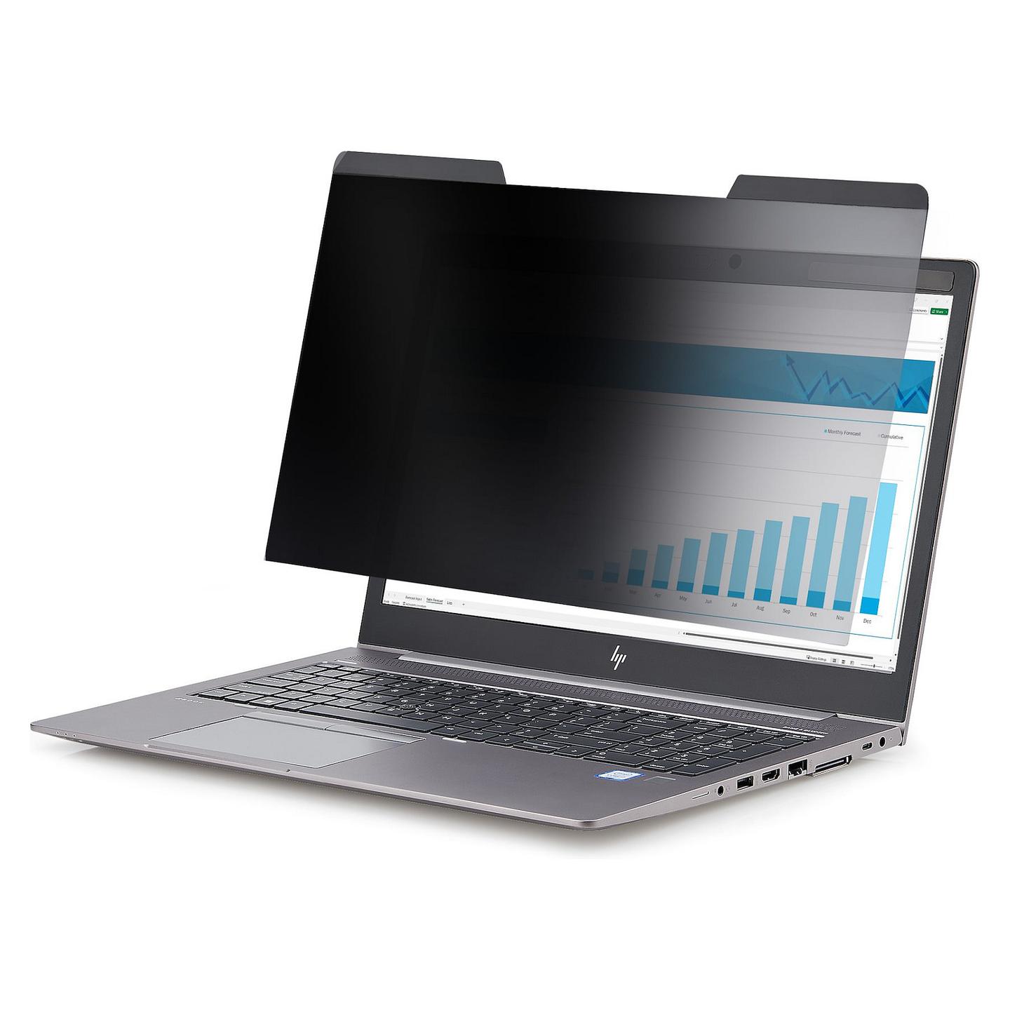Filtër Privatësie StarTech.com 161LM-PRIVACY-SCREEN, 16", 16:10, ±30°, Microlouver - Transparent