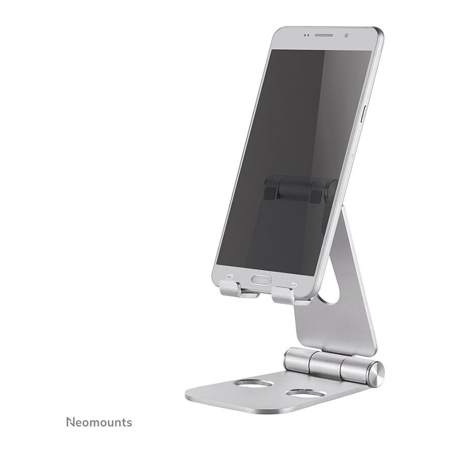 Mbajtës për Telefon Neomounts DS10-160SL1, deri 7", i palosshëm, universal, 270° - Argjendtë