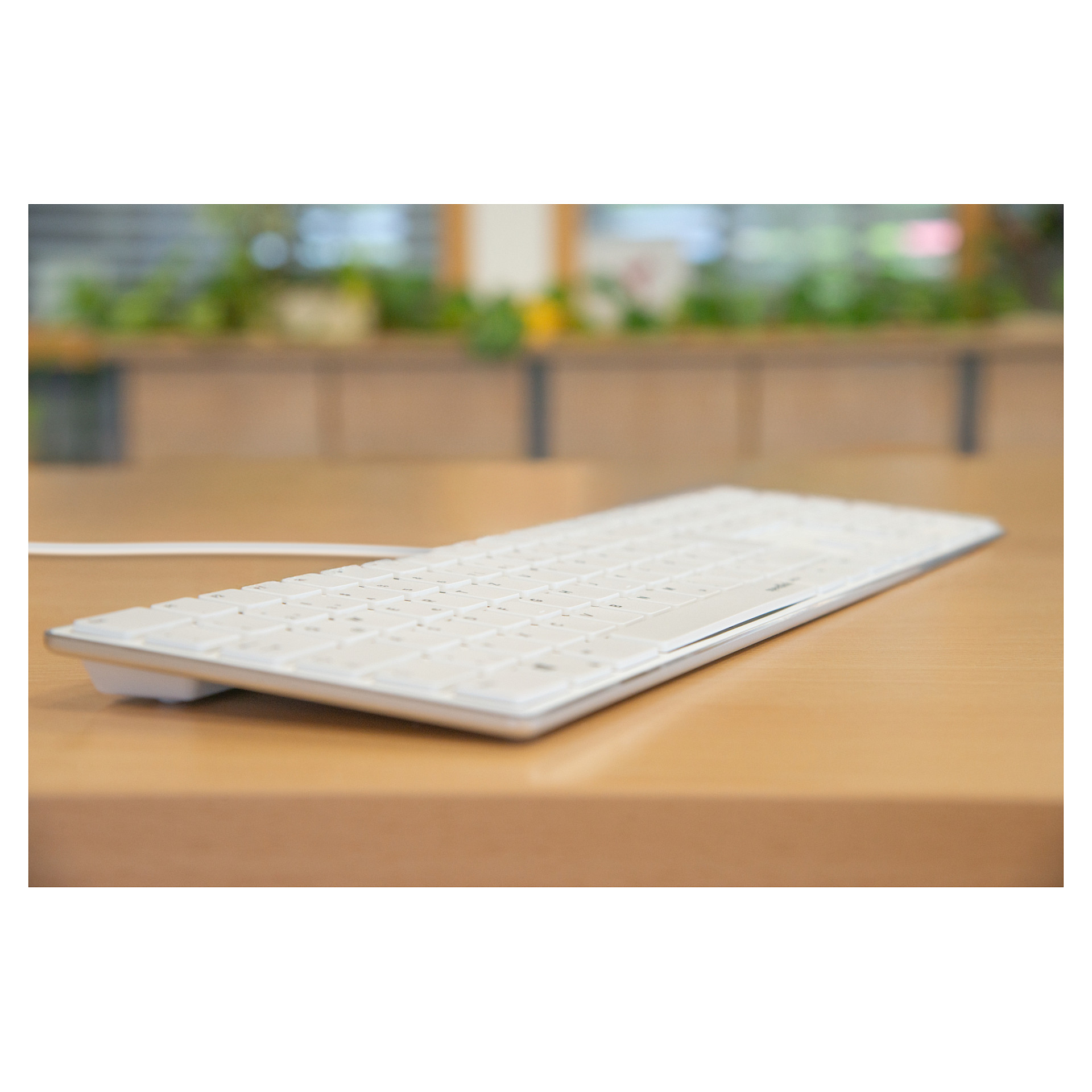 Tastierë me kabllo Speedlink RIVA Slim Metal Scissor / QWERTZ - Bardhë - 7