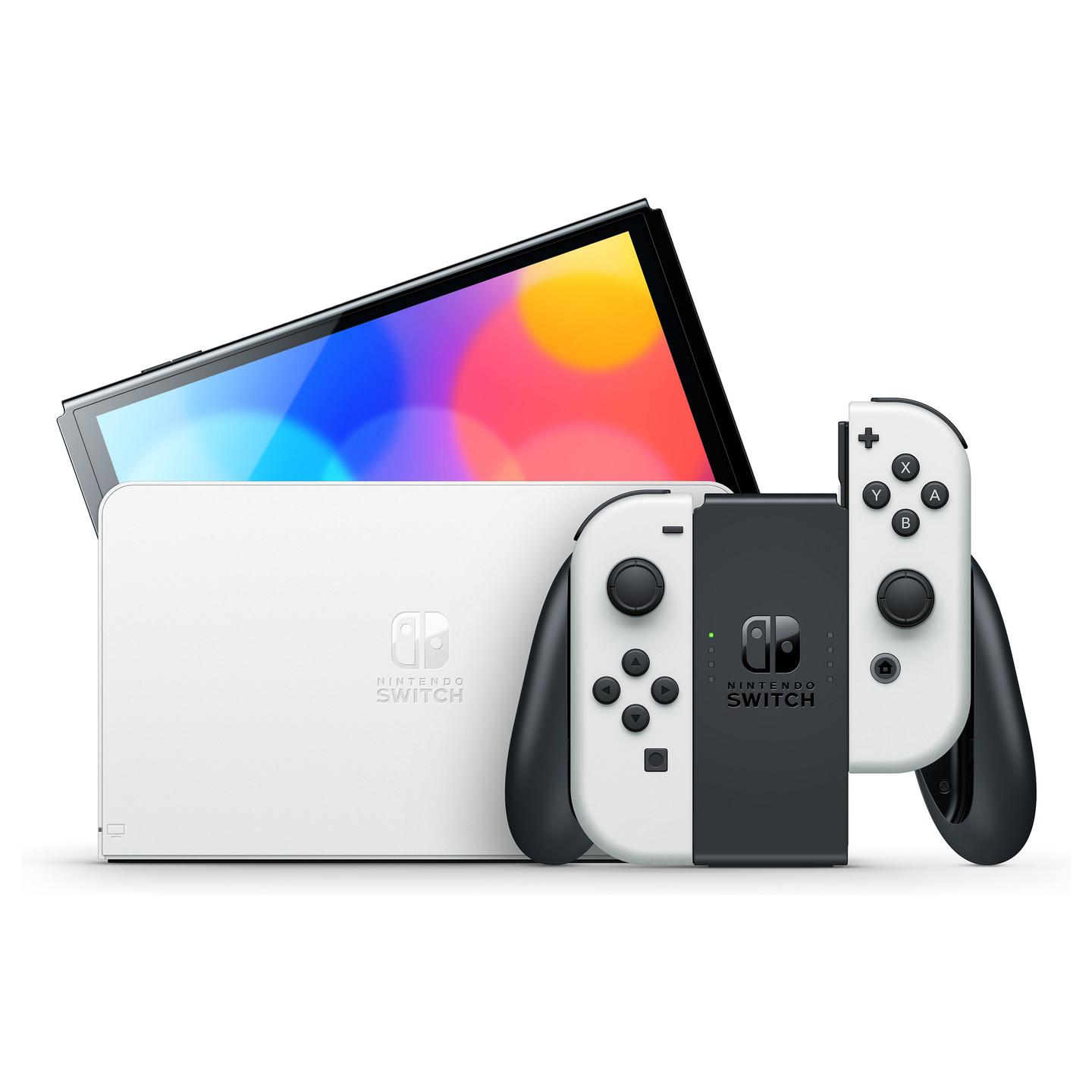 Konzolë Nintendo Switch OLED / 7" OLED / 64GB / Wi-Fi & Bluetooth / Joy-Con – Bardhë - 5
