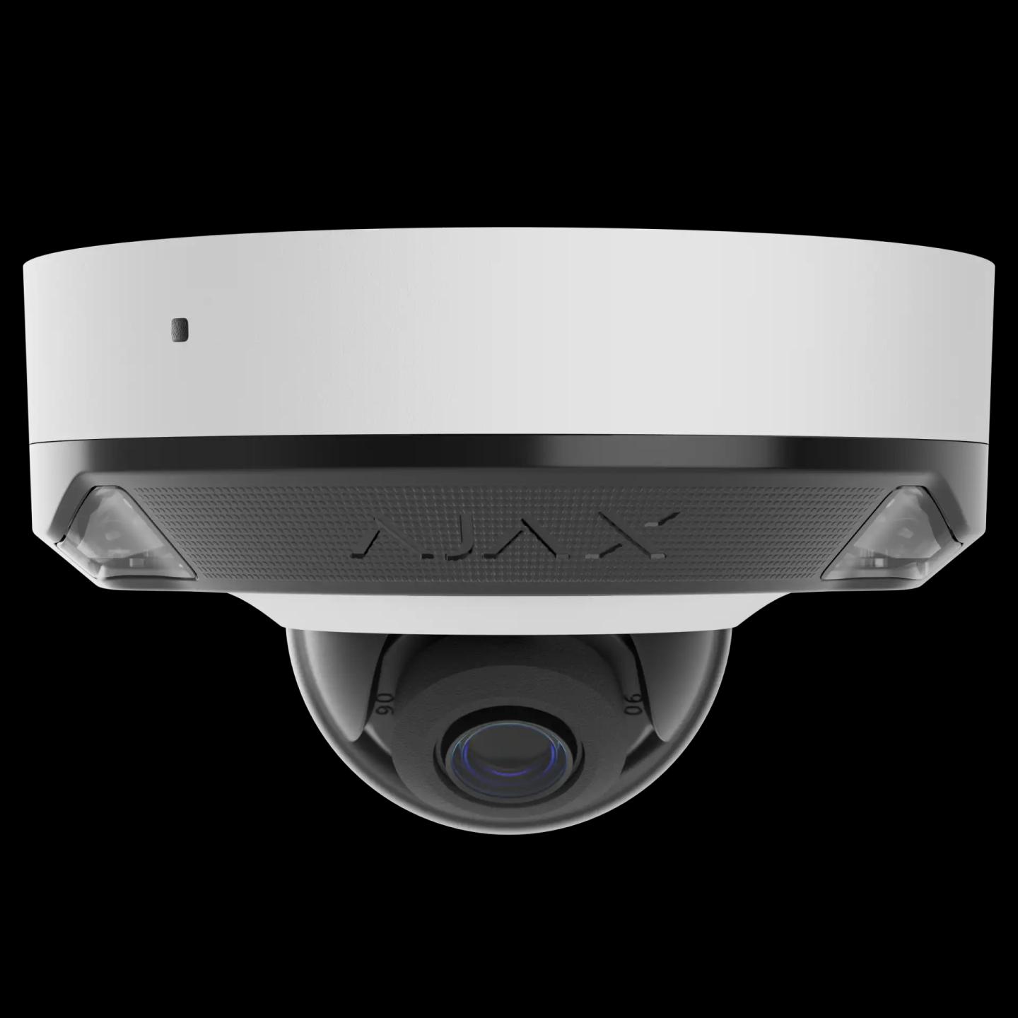 Kamerë Sigurie IP CCTV AJAX DomeCam Mini HL, 5MP, 4mm, AI, Hybrid Light, True WDR, IR 15m, PoE, IP65 - Bardhë