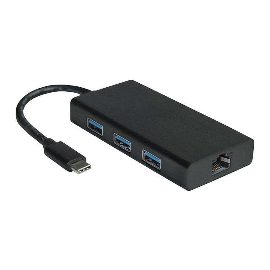 Hubs VALUE 12.99.1109, USB 3.2 Gen 1, USB-C, Gigabit Ethernet, 3x USB-A, 1000Mbps - Zezë