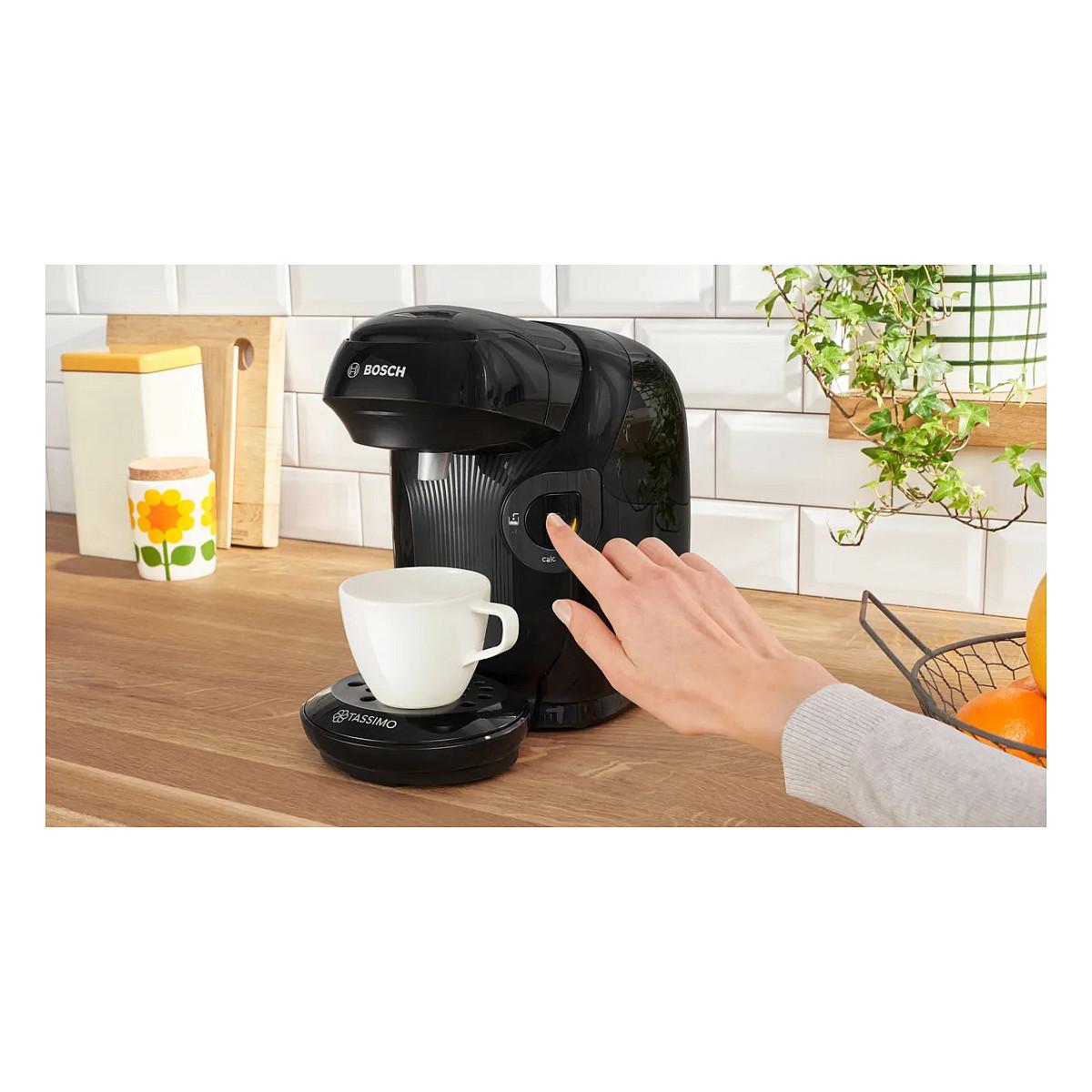 Aparat për Kafe me Kapsula Bosch TASSIMO STYLE TAS112E, 1400 W, Rezervuar 0.7 L, INTELLIBREW – Zezë/Bardhë - 2