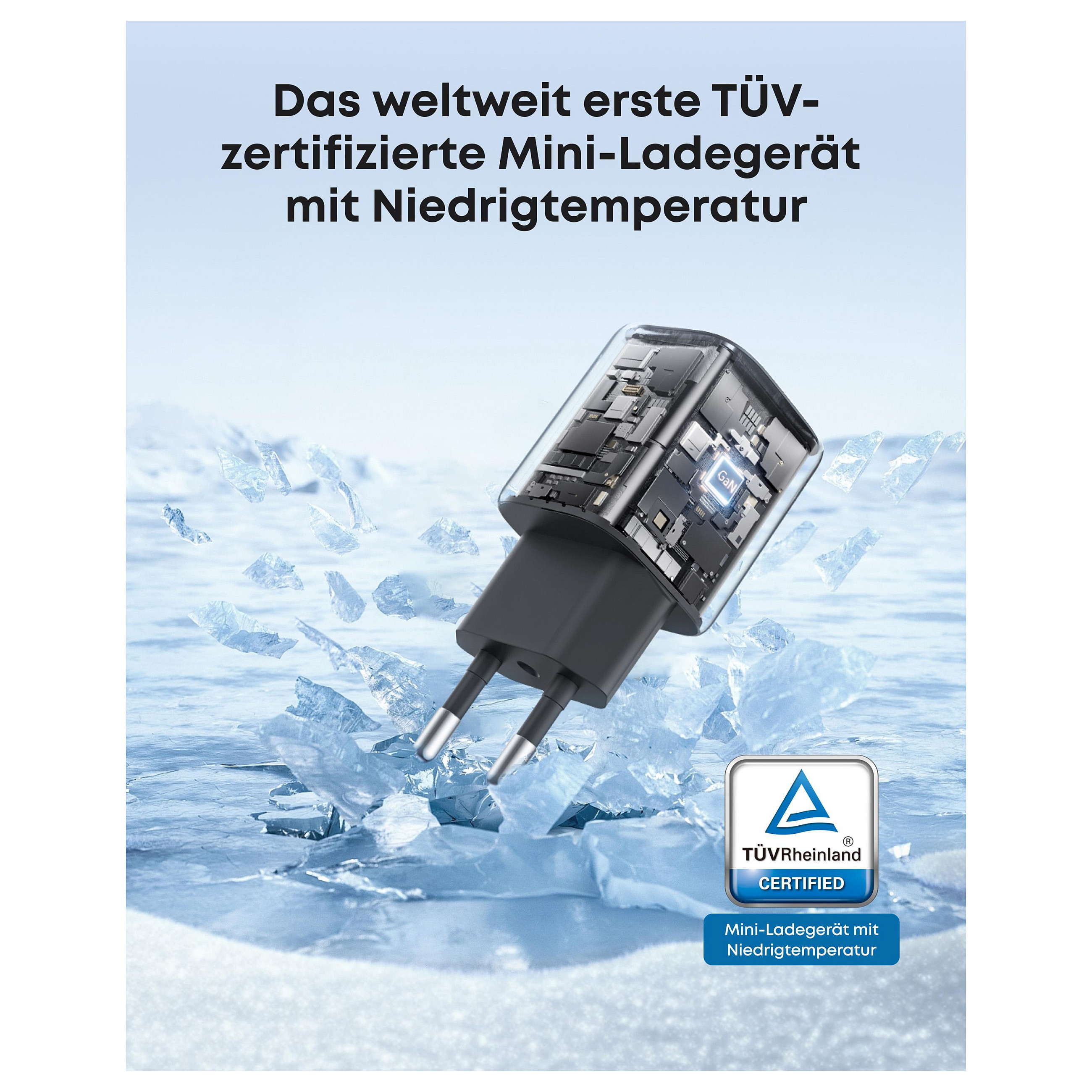 Adapter Anker Zolo / 30W / USB-C / GaN / PPS – Zezë - 14