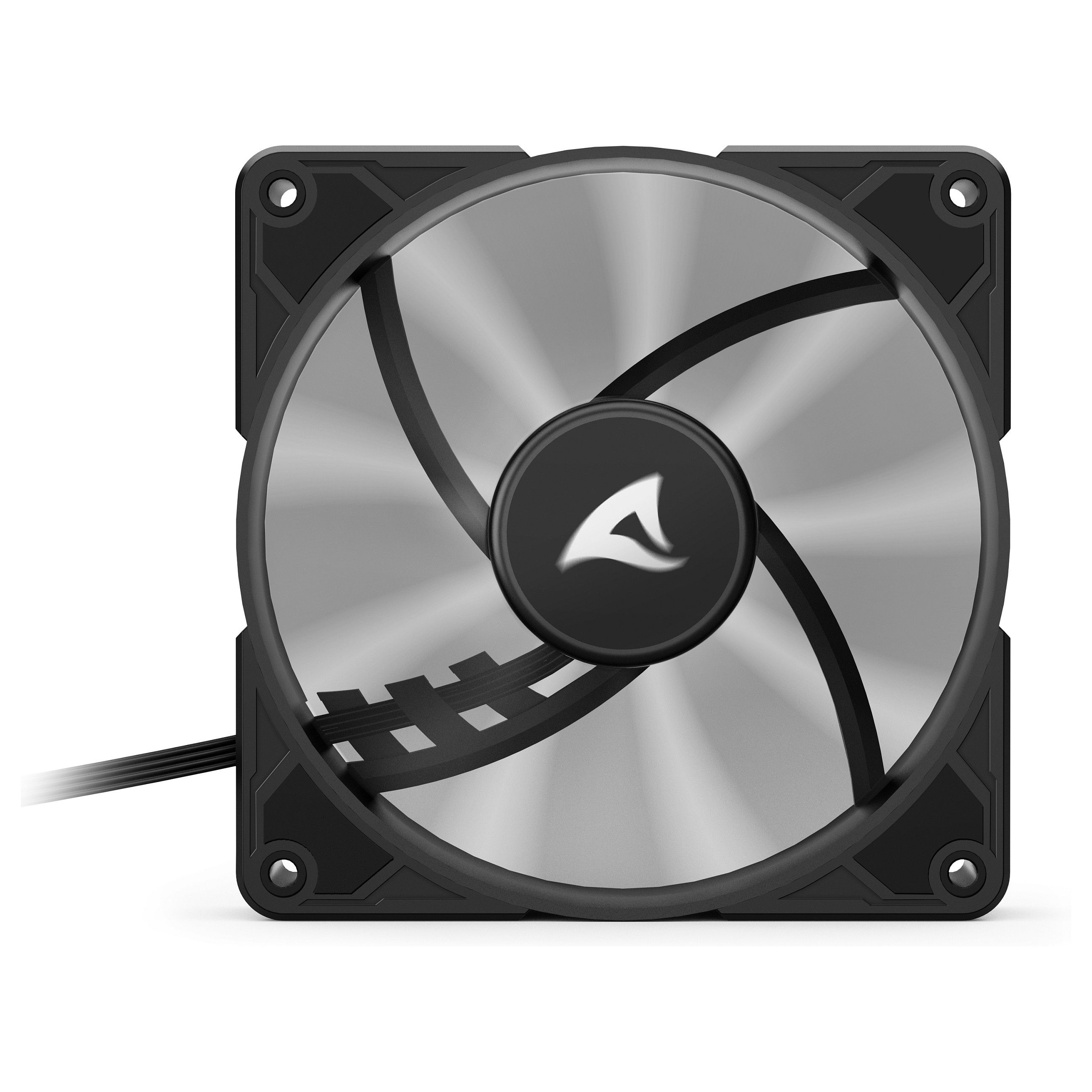 Ftohës për Kasë 120mm Sharkoon SilentStorm BW120 PWM Fan - Zezë - 8