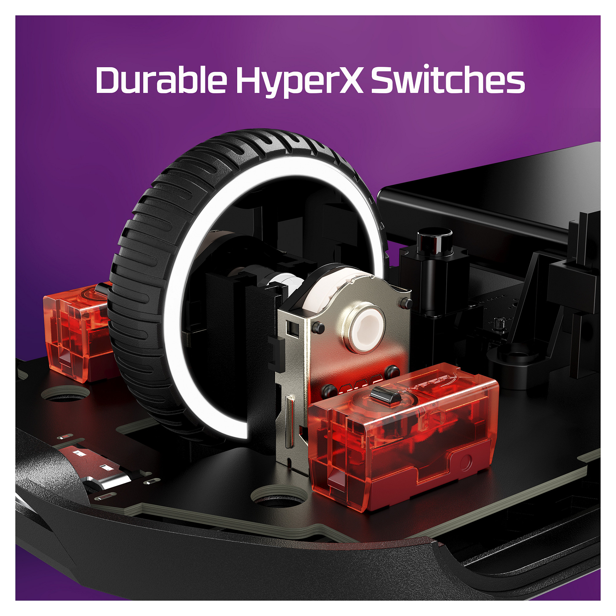 Maus Gaming / HyperX / Pulsefire Haste 2 / Wireless – Bardhë - 3