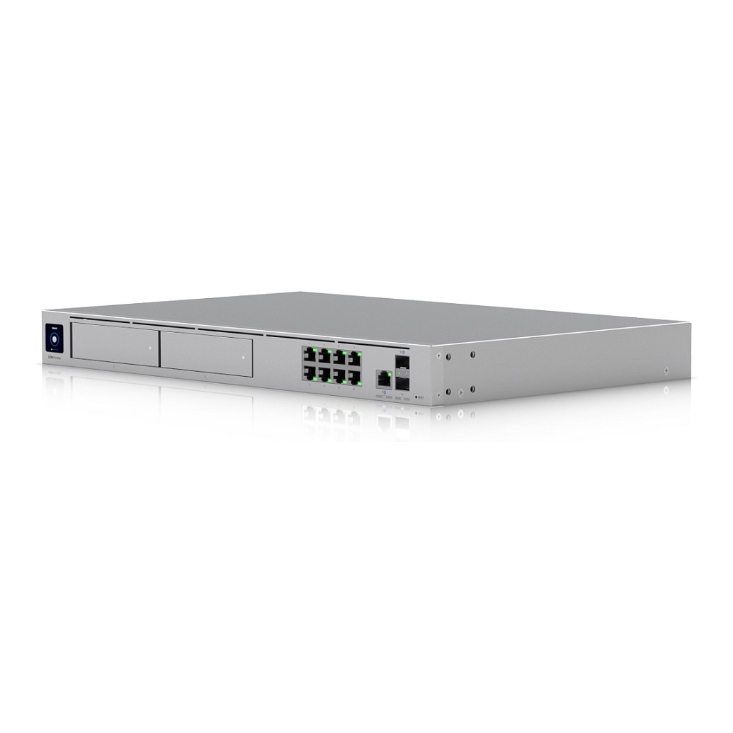 Ubiquiti UniFi Dream Machine Pro Max UDM-Pro-Max – 10G Cloud Gateway, 2.5GbE WAN, IDS/IPS 5Gbps, Firewall, VPN, UniFi Controller, NVR, 1U Rackmount - 2