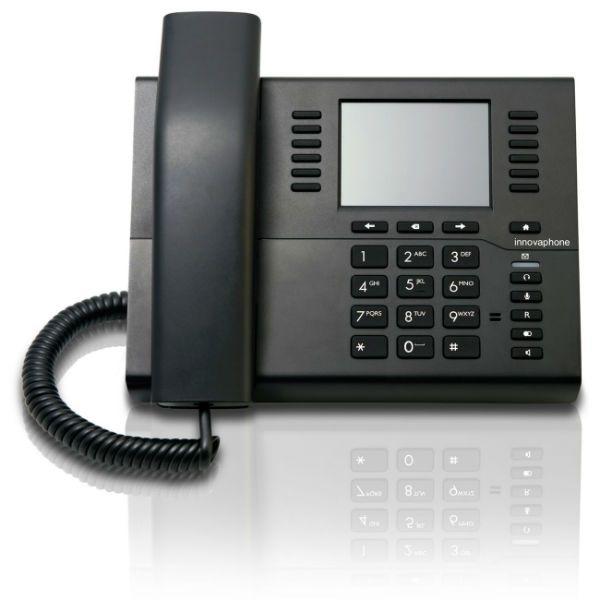 Telefon VoIP innovaphone IP111, Ekran me Ngjyra 3.5", 2x Ethernet 100 Mbps, PoE - Zezë