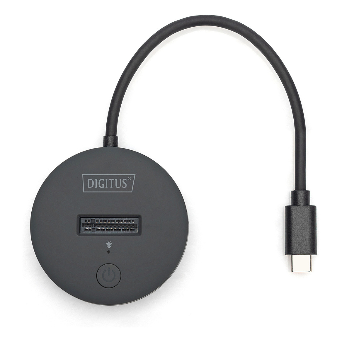 Docking Station DIGITUS USB-C Docking Station for NVMe/SATA SSD – Black - 6