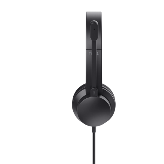 Kufje me kabllo Trust Ayda USB-ENC / On-Ear / USB-A / 40mm Drivers / Mikrofon / ENC / 141g – Zezë - 4
