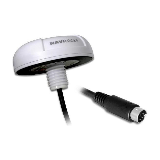 Receiver GPS Navilock NL-8022MP, u-blox 8, GPS, GLONASS, Galileo, MD6 - Bardhë