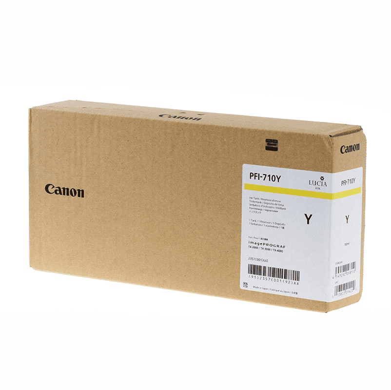 Ink Canon PFI-710Y / 2357C001 / XL – Verdhë - 1