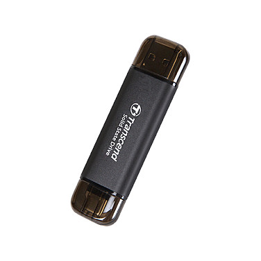 SSD e Jashtme Transcend ESD310C / 256GB / USB 3.2 Gen 2x2 Type-A/Type-C - Zezë - 2