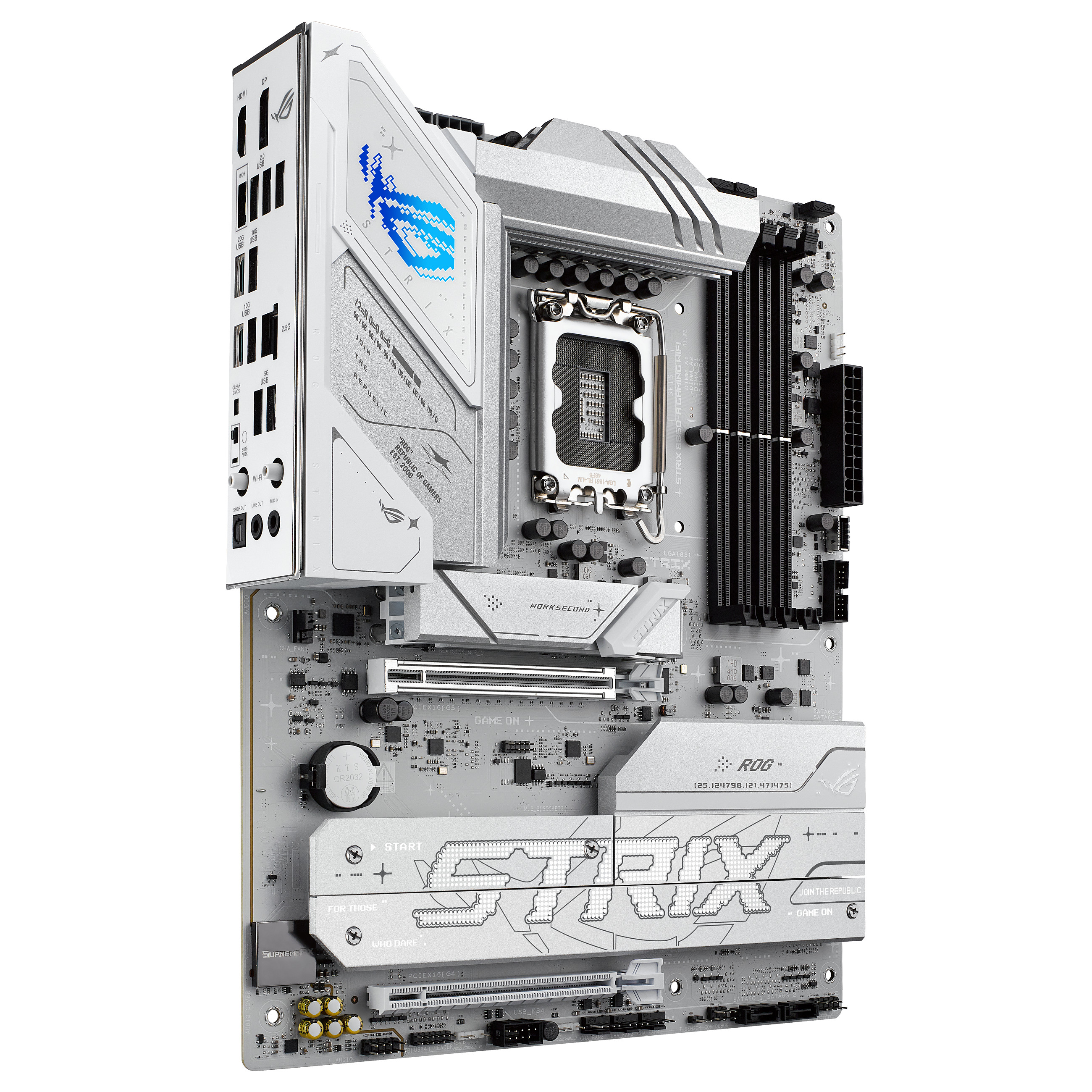 Pllakë Amë MB Intel LGA1851 ASUS ROG STRIX B860-A GAMING WIFI DDR5 - 4