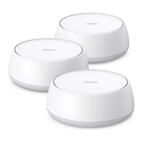 TP-Link Deco BE22 (3-Pack) BE3600 Wi-Fi 7 Mesh – Dual-Band, 2882Mbps 5GHz + 688Mbps 2.4GHz,