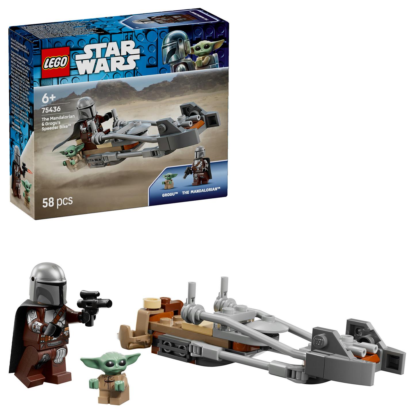 LEGO Star Wars The Mandalorian & Grogu's Speeder Bike 75436 - 15