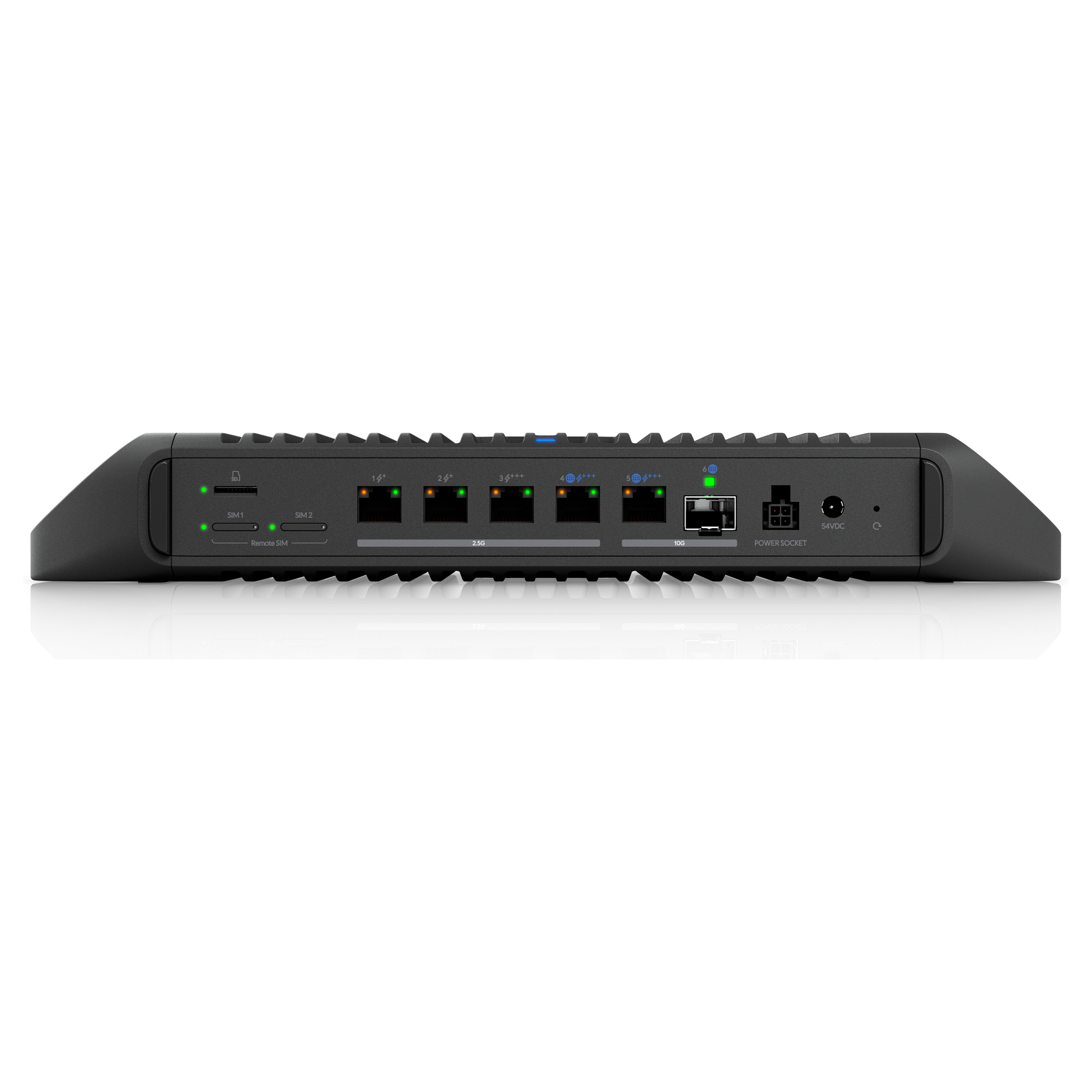 Ubiquiti UniFi Cloud Gateway Industrial UCG-Industrial – WiFi 7, 10GbE Gateway, 2.5GbE PoE++, Firewall, VPN, UniFi Controller, Protect NVR - 2