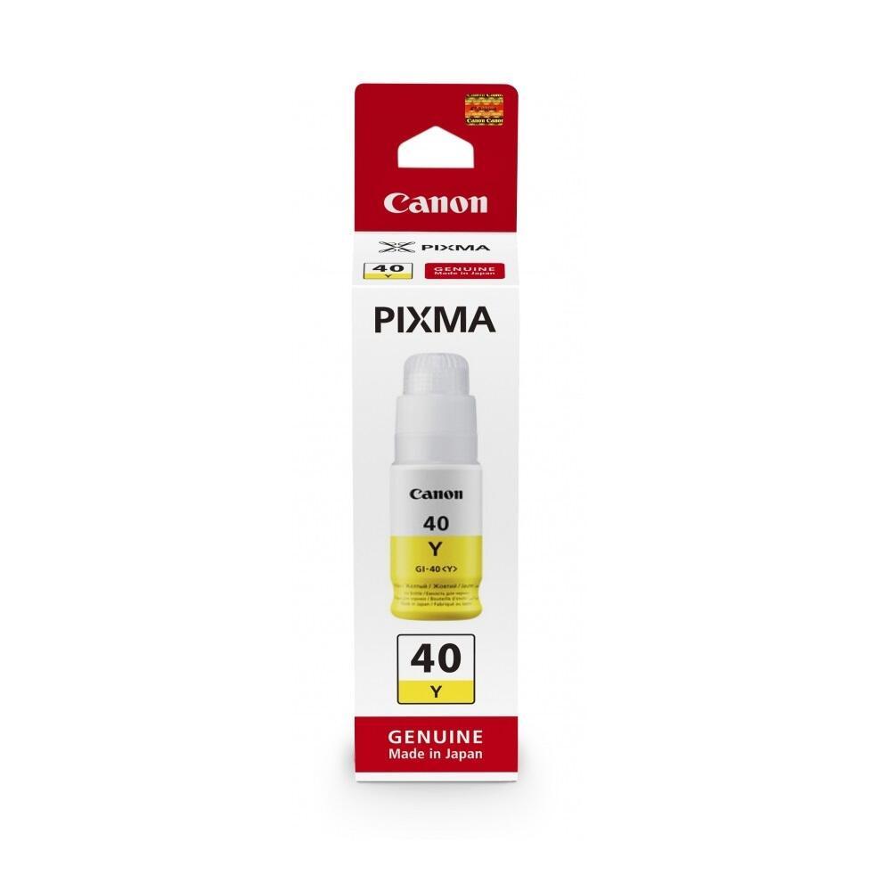 INK Canon GI-40 Y / 3402C001 / 70ml / 7.700 faqe – Verdhë