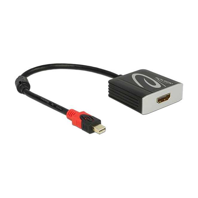 Adapter DisplayPort DELOCK 1.2 / HDMI 2.0 / Aktiv / 4K60Hz / M-F – Zezë - 1