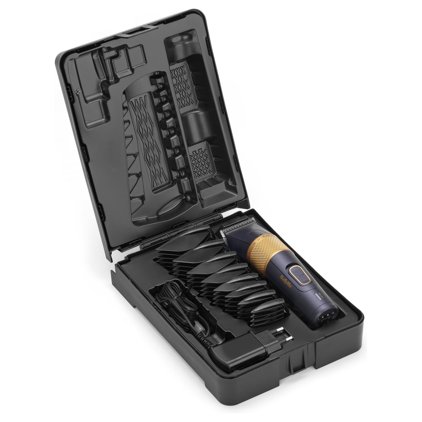 Makinë e rrojës BaByliss E986E Lithium Power / CarboTitanium XL 45 mm / 45 Gjatësi / 0.6–28 mm / 160 Min – Zezë/Gold - 8