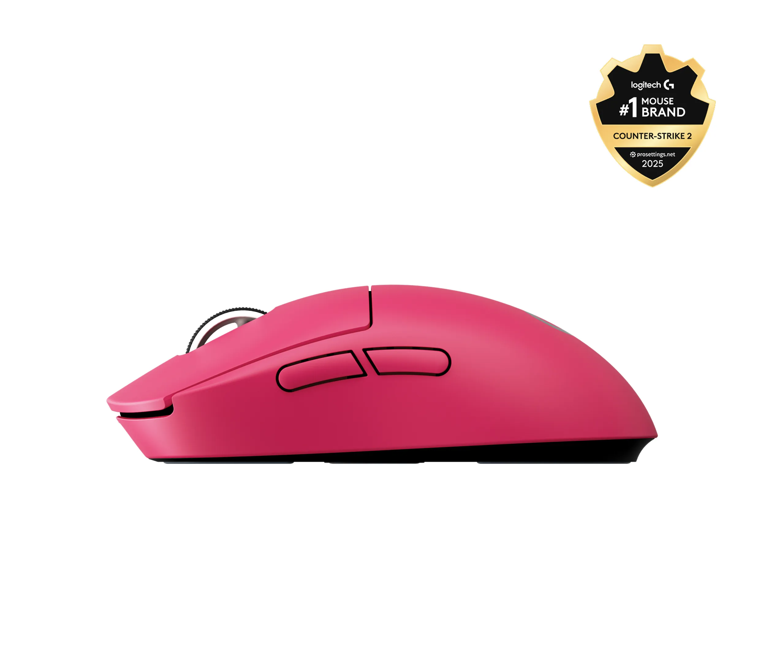 Maus Gaming Logitech G PRO X SUPERLIGHT 2c Compact / Wireless / HERO 2 / 44.000 DPI / 8.000 Hz / 53g / USB-C – Rozë