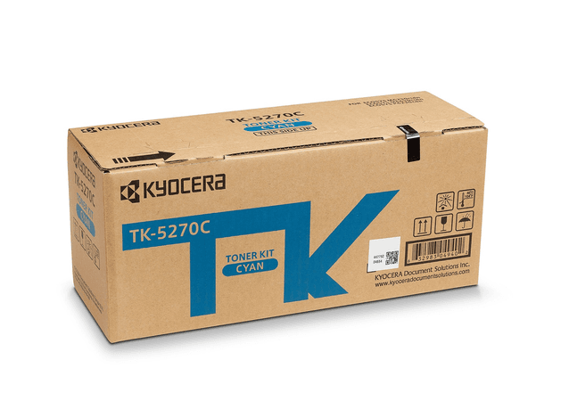Toner Kyocera TK-5270C / 1T02TVCNL0 / 6.000 faqe – Cyan - 3