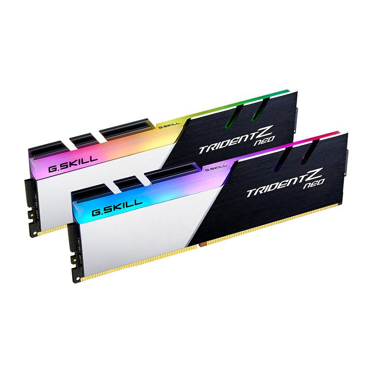 RAM Memorie DDR4 G.Skill Trident Z Neo / 64GB (2x32GB) / DIMM / 3600MHz / CL18 / 288-pin - Zezë/Argjend