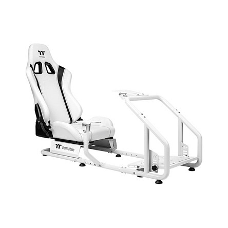 Kabinë Simulimi Thermaltake GR300 Simulator Cockpit Snow / Për Racing Games - Bardhë - 1
