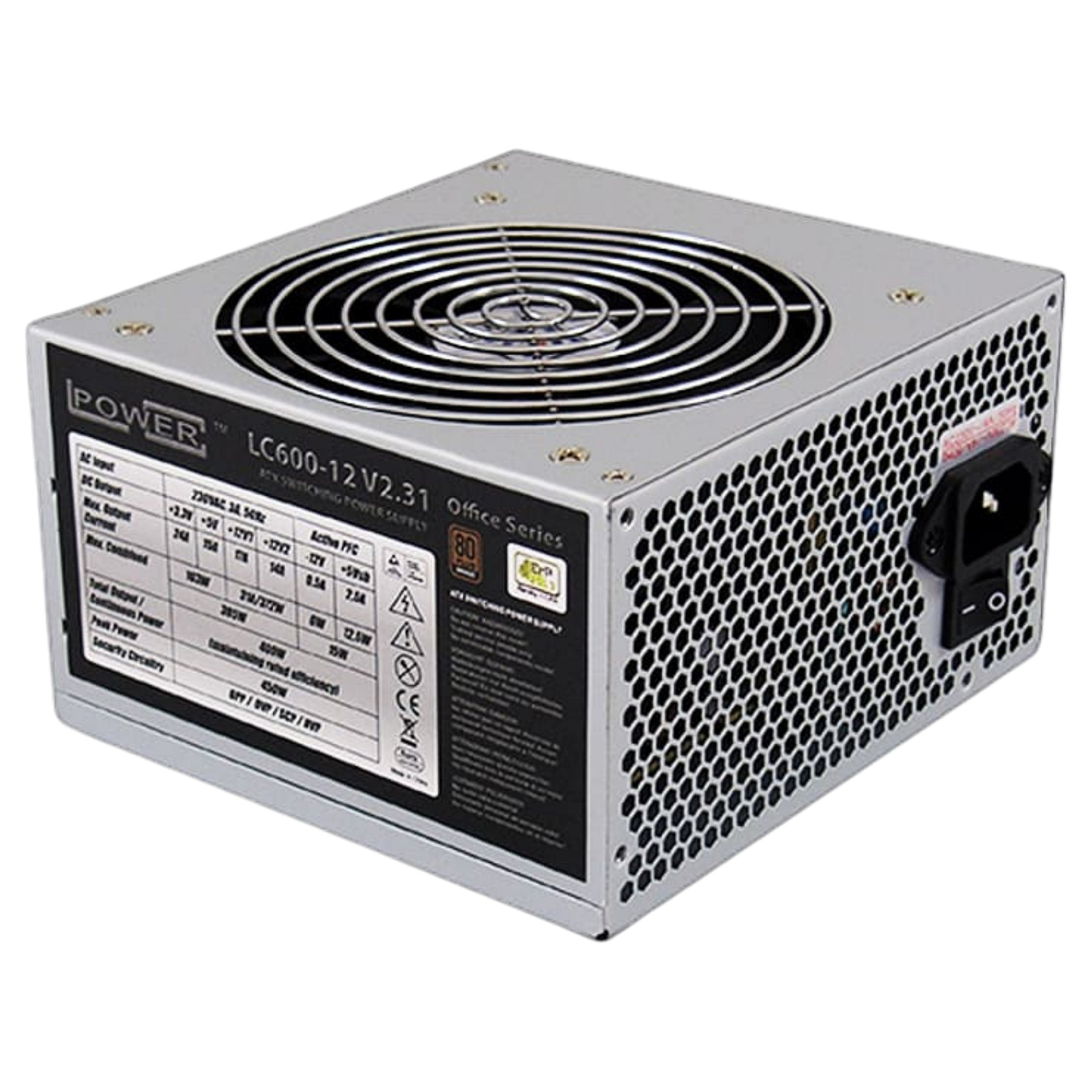 Furnizues Energjie PSU 450W LC-Power Office LC600-12 | 80+Bronze - 1
