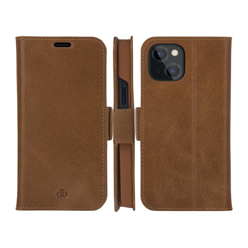 Case për Telefon dbramante1928 Copenhagen Slim, Apple iPhone 13 mini, Lëkurë Natyrale - Kafe - 3