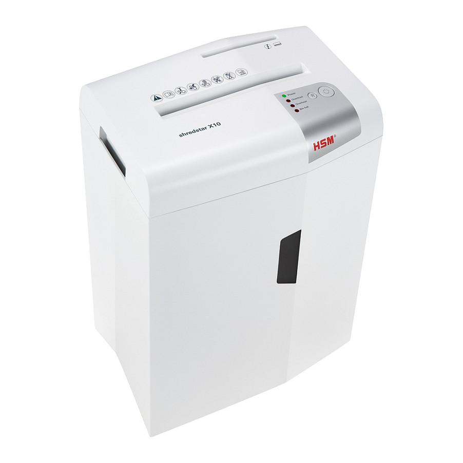 Shredder HSM shredstar X10, Partikelschnitt, 4,5 x 30 mm, 10 Fletë, P-4, 20 L - 2