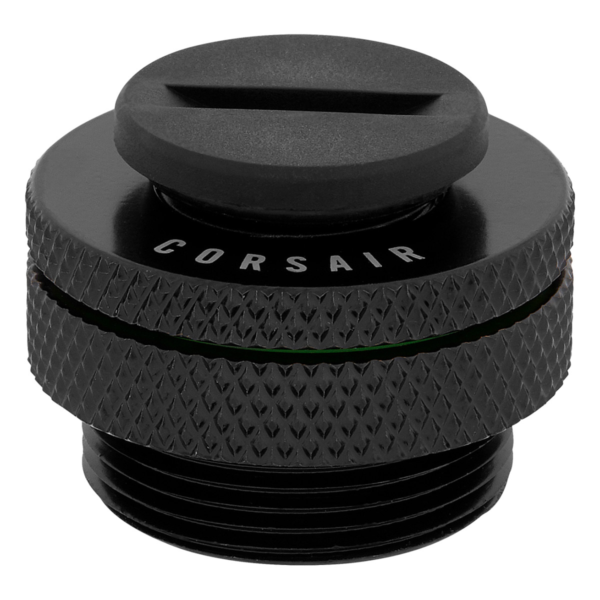 Aksesor për Ftohës Corsair Hydro X Series XF Fill Port / G1/4" Femër / Për Mbushje & Kullim / Custom Watercooling – Zezë