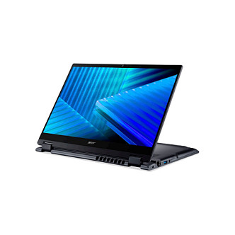 Laptop Acer TravelMate P4 Spin 2in1 / Ultra 7 255U / 16GB / 512GB / 14" WUXGA IPS Touchscreen / Intel Graphics / DE  / Blu e errët - 1